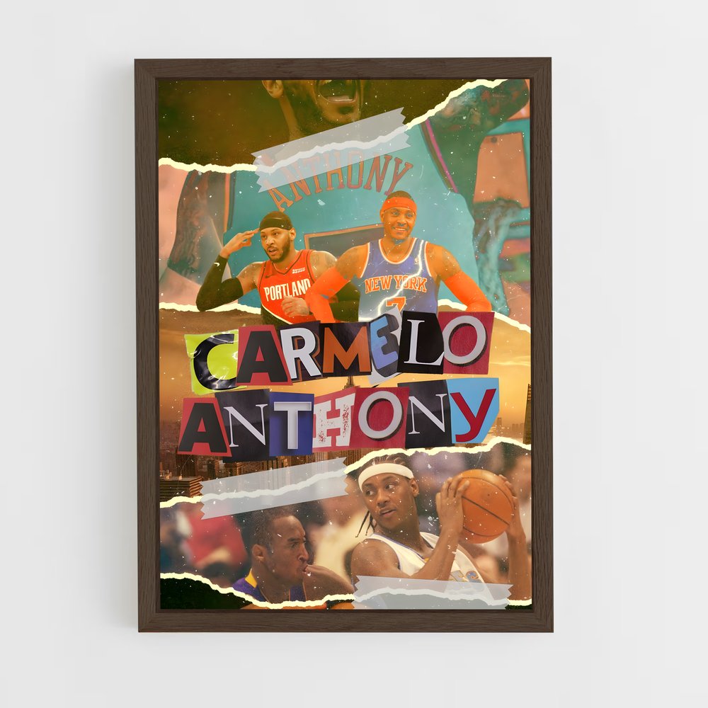 Poster Melo Magic – affiche Basketball (vue 5)